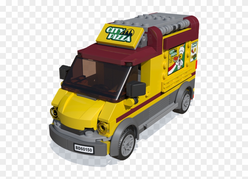 Lego® City Game Messages Sticker-4 - Model Car #891781