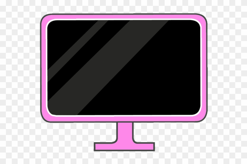 Pink Tv Idle - Led-backlit Lcd Display #891790