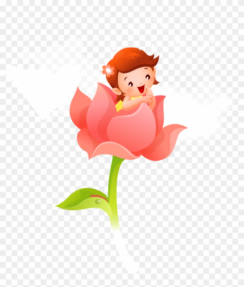 Child Cartoon Flower - Child #891806