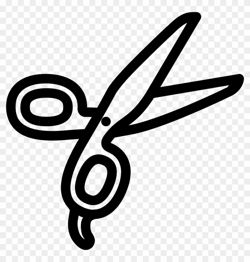 Barber Scissors Icon - รูป วาด กรรไกร ตัดผม #891833