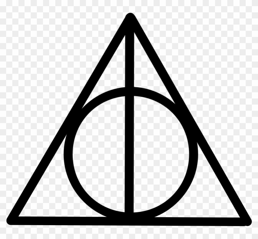 Clipart - Deathly Hallows - Harry Potter Deathly Hallows Symbol #891841