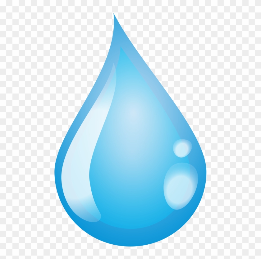 One Water Drop Illustration - Water Station Clipart #891908