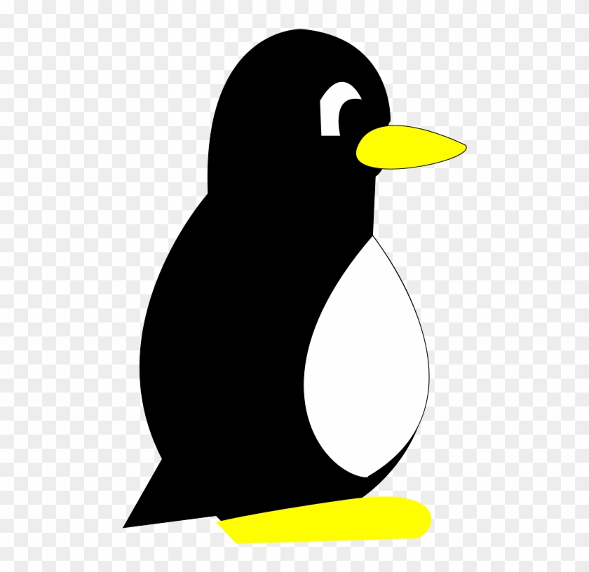 Emperor Penguin Clipart Sideways - Penguin #891919