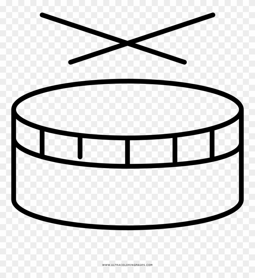 Drums Coloring Page - Pot De Yaourt Dessin #892072