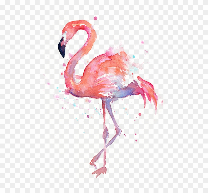 Watercolor Flamingo #892080