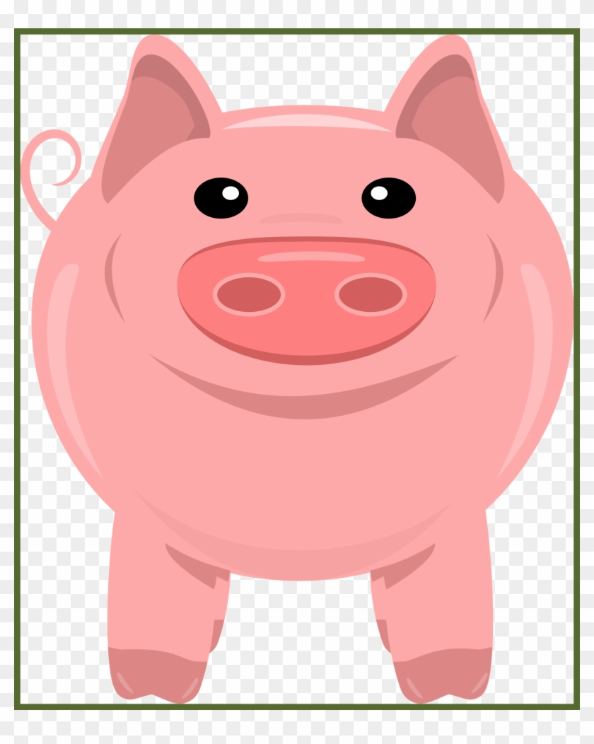 Piggy Cute Cute Piggy Clipart Marvelous Pig Clipart - Farm Animals With No Background #892103