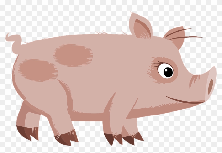 Cute Pig Pictures Cartoon 25, Buy Clip Art - Le Cochon Clipart #892173