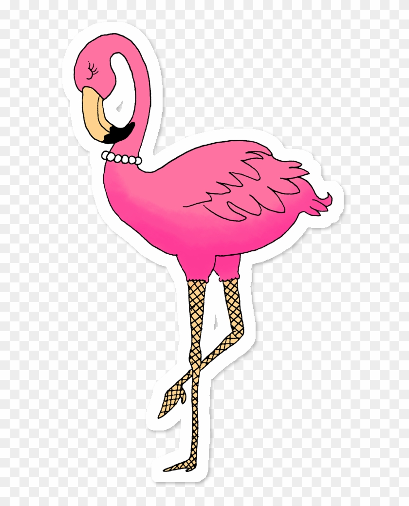 Adesivo Flamingo Basic De Suzanne Nascimentona - Tags Flamingo #892205