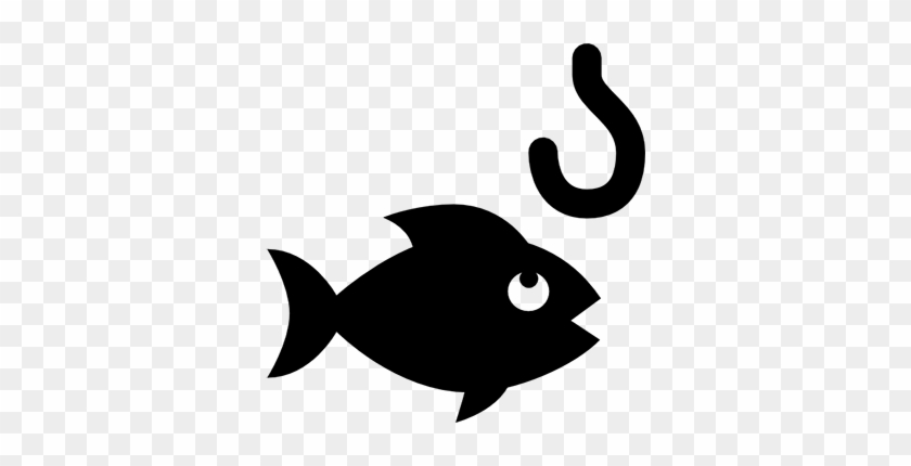 Fishing Icon Black #892260
