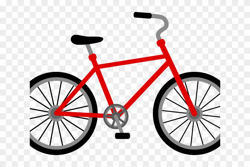 Cycling Clipart Cycle - Red Bike Clip Art #892294