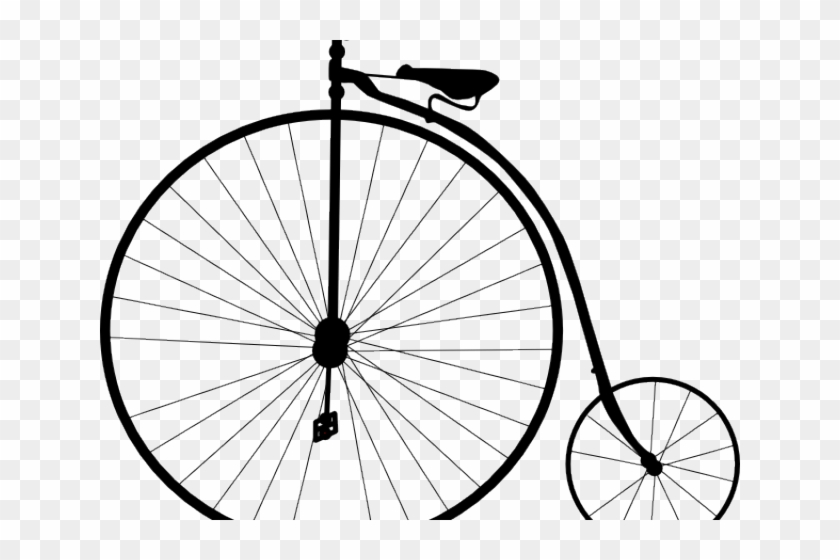 Cycling Clipart Old Fashioned - Old Bicycle #892302