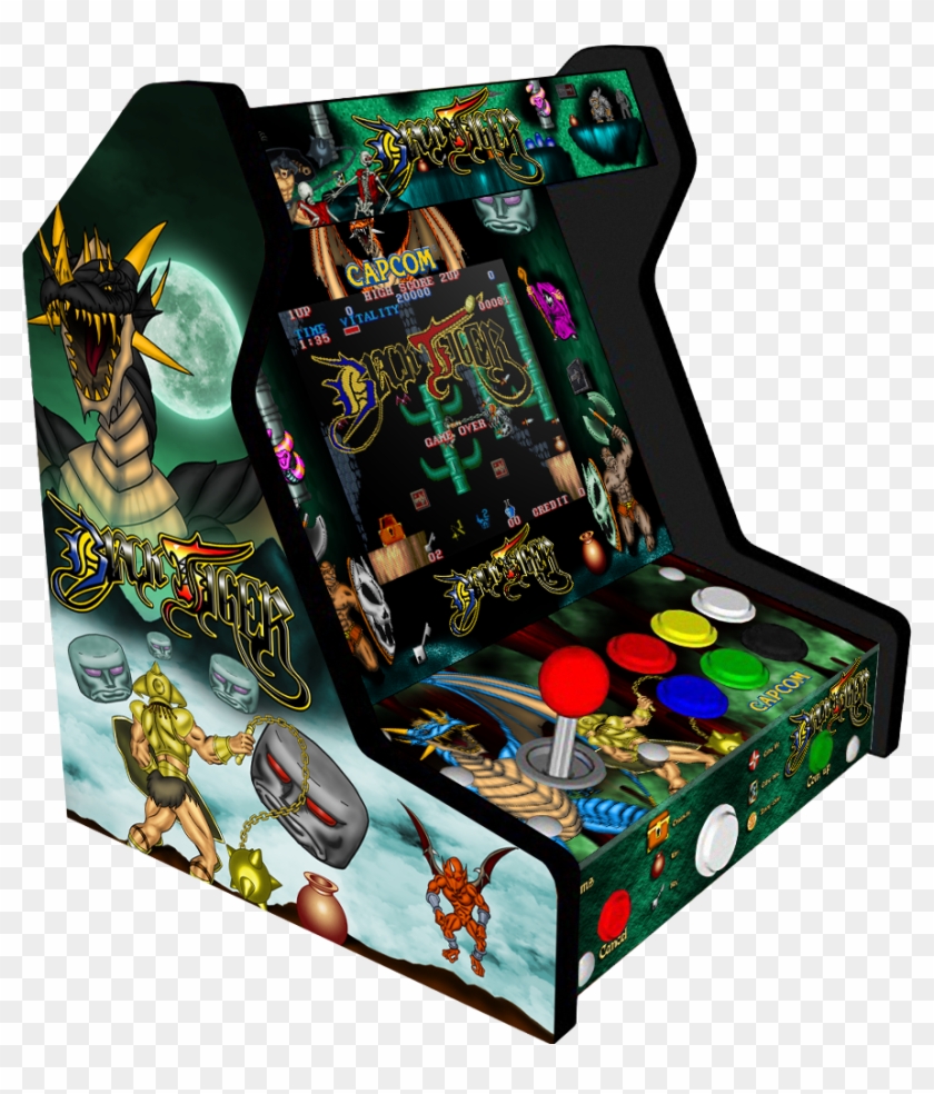 Battlestoriesfan 4 39 Black Tiger Arcade Arts Mini-bartop - Arcade Arts #892333