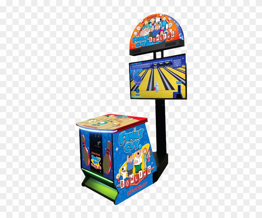 Family Guy Bowling Arcade Game By Team Play Inc Family Guy Bowling