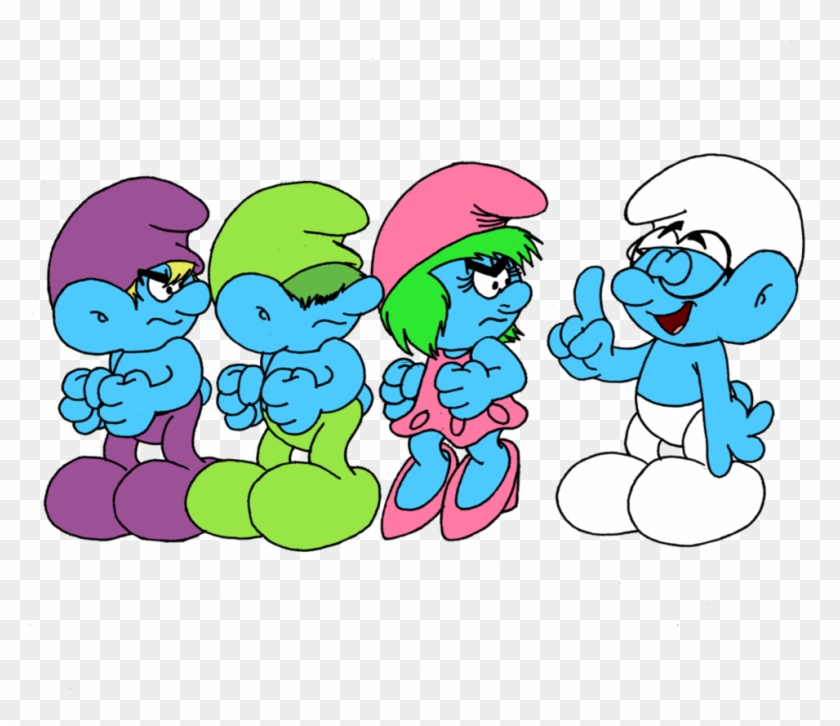 Smurfified Hoobs Get Annoyed By Brainy Smurf By Grishamanimation1 - Brainy Smurf #892447