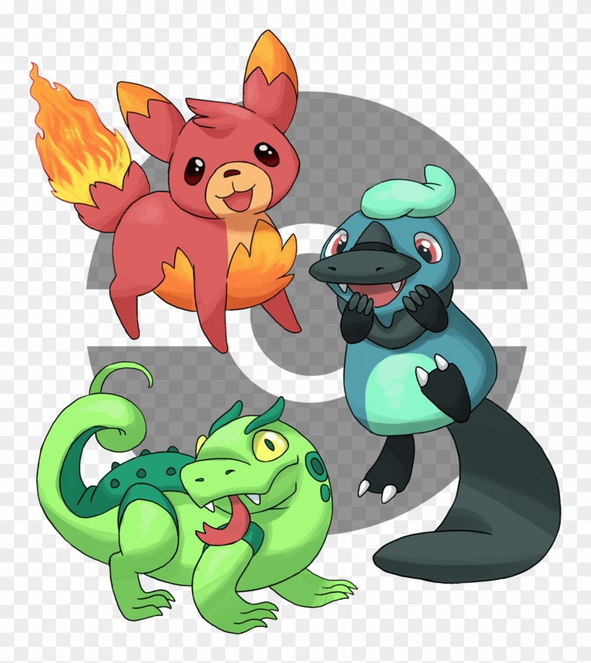 Pokemon Black And White Starters For Kids Cartoon Free Transparent