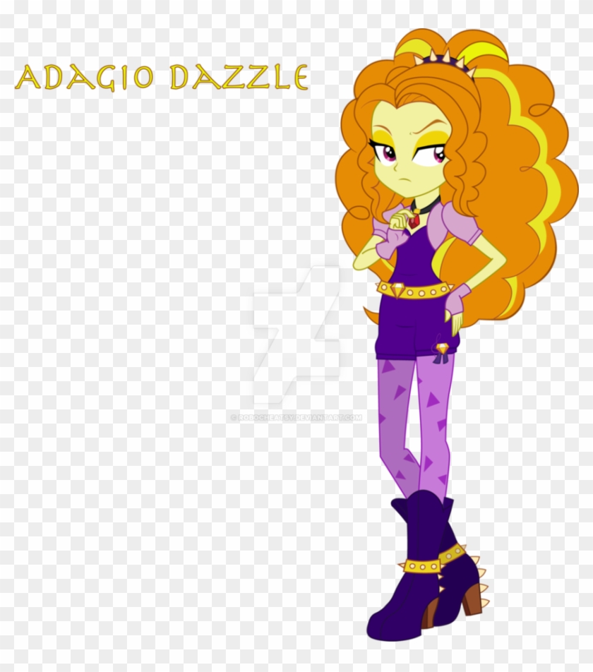 Adagio Dazzle Is Annoyed By Robocheatsy - Dazzlings Camp Everfree #892478