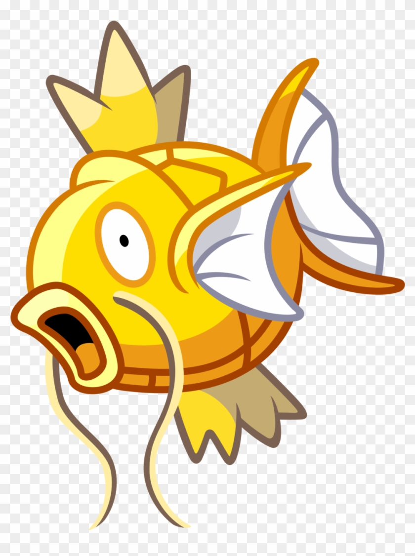 Pokémon Pokemonfanart Pokemon Sprite Poketmonsters - Shiny Magikarp No Background #892484