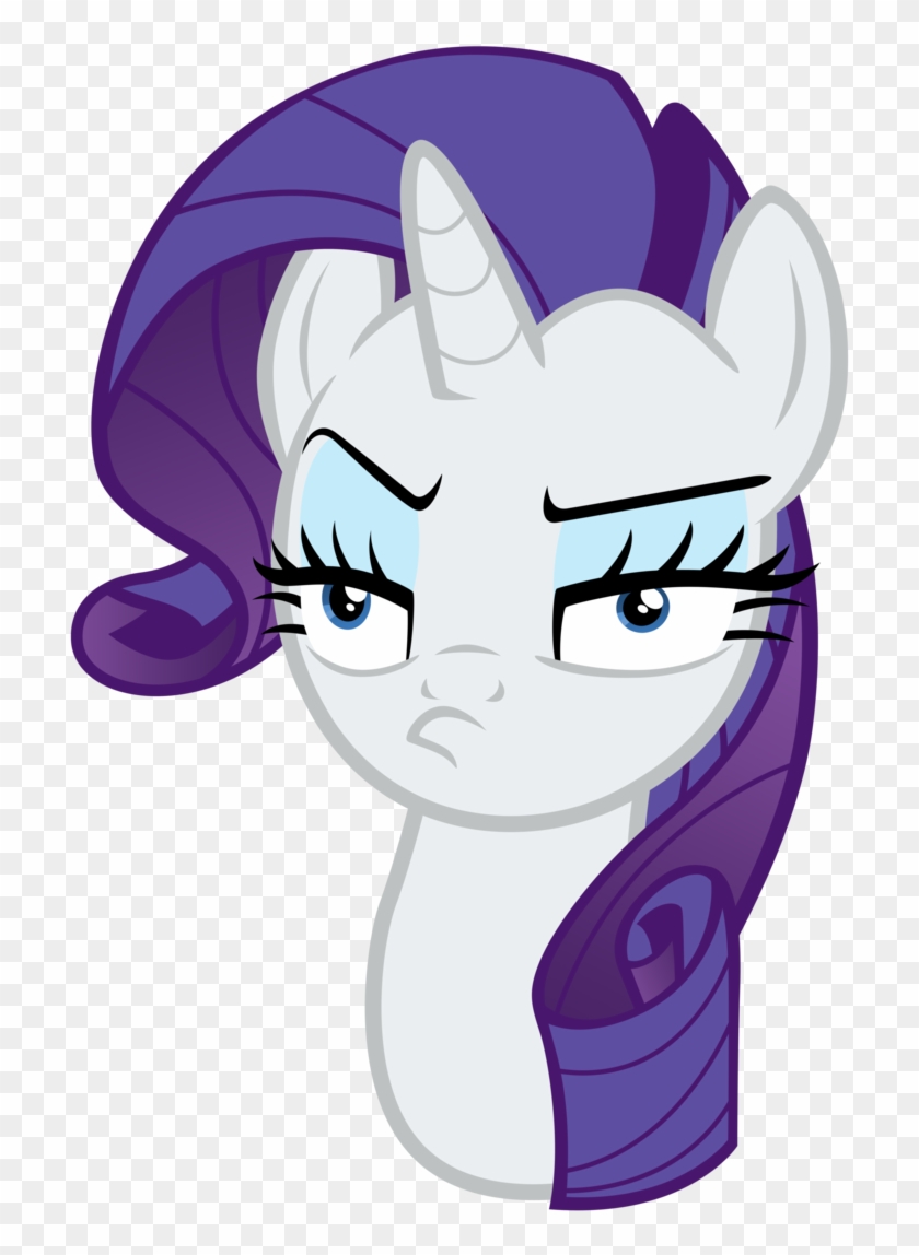 Rarity Looking Very Annoyed By Tardifice - Cartoon #892543