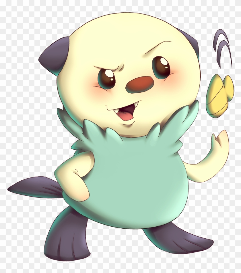 Pokemon Black And White Oshawott Team Using - Oshawott Art Gif #892546