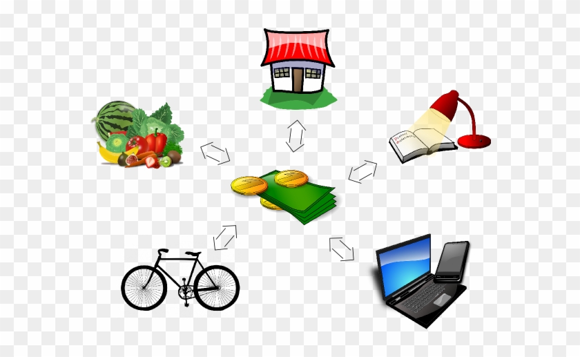 Money Is An Invention Which Facilitates The Exchange - Laptop Clip Art #892568