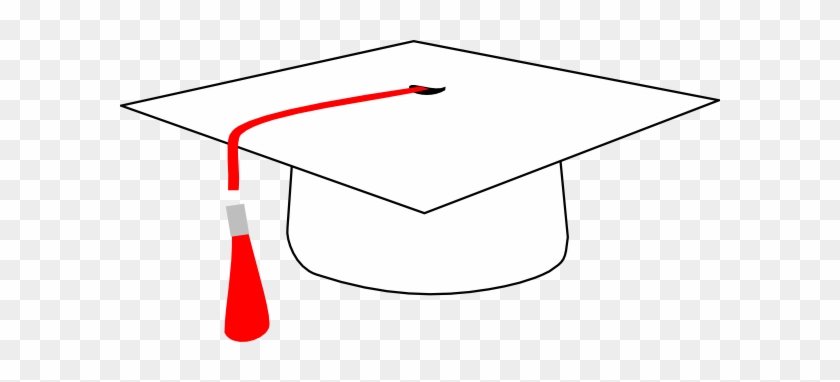 Red Mortarboard Clip Art At Clker - Clip Art #892651