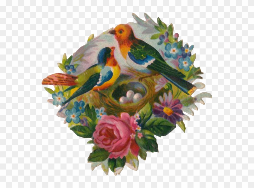 Victorian Die Cut - European Robin #892718