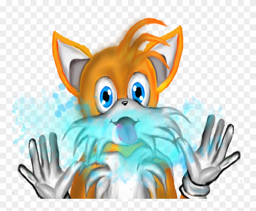 Tails Thinks Your Screen Is Dirty By Schrodingersmeerkat - Cartoon #892843