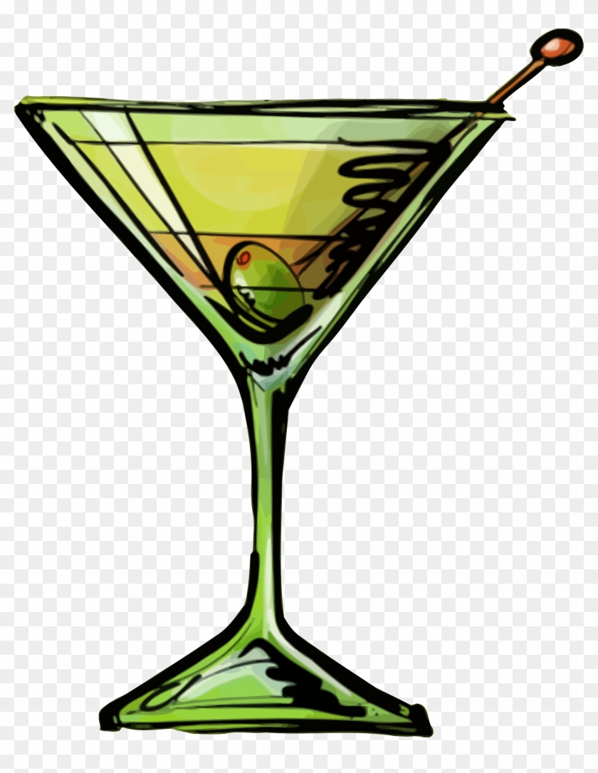 Big Image - Martini Clip Art #892927