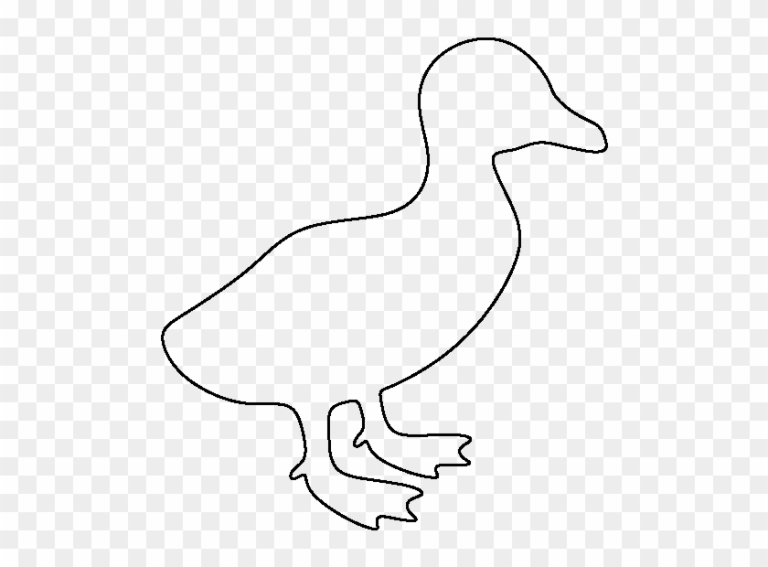 Outline Of A Duckling - Transparent Duck Outline #892922