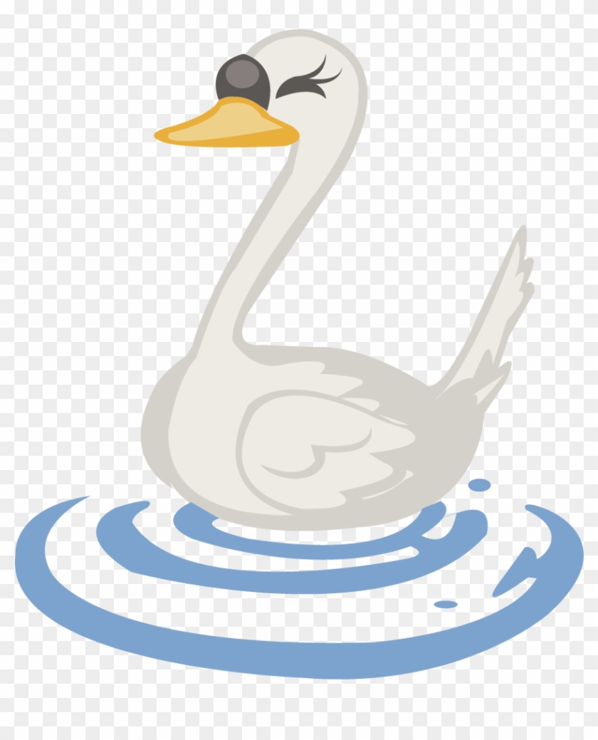 Whooper Swan Cartoon Royalty-free Illustration - Cartoon Swan Png #893020