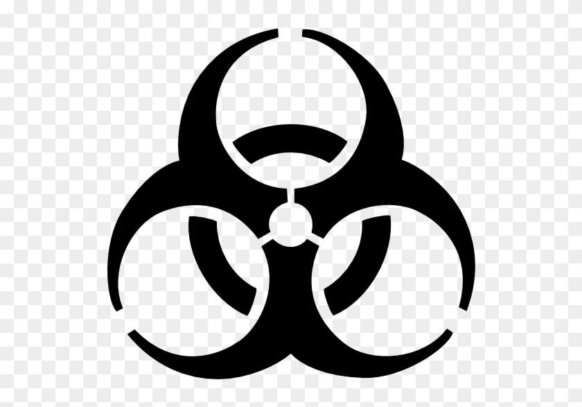 Biohazard Clipart Biological Hazard - Biohazard Symbol #893023