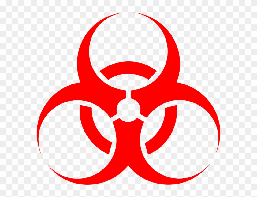 Biohazard Clip Art At Clker - Biohazard Symbol #893029