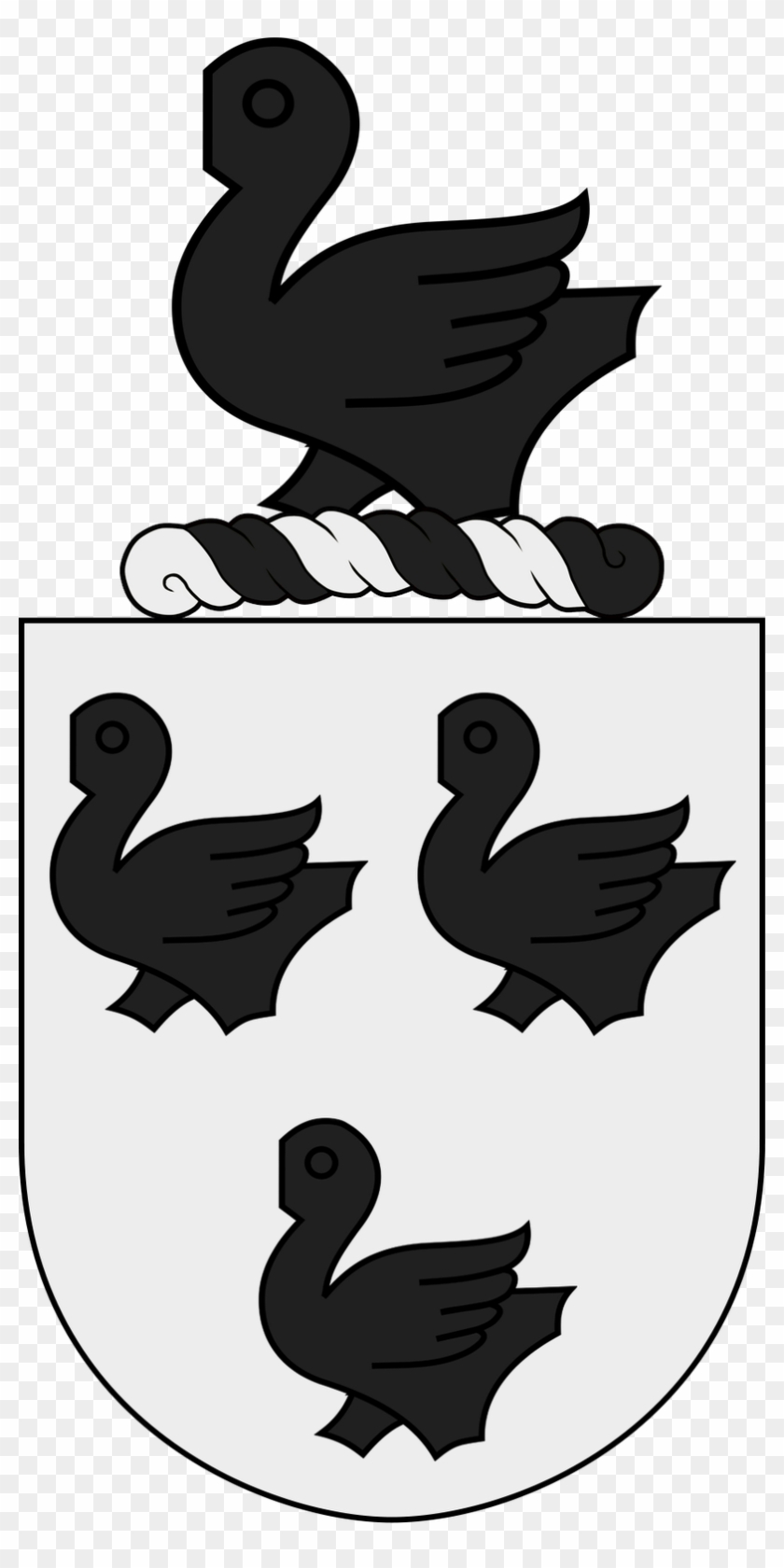 Duck Goose Silhouette Clip Art - Duck #893045