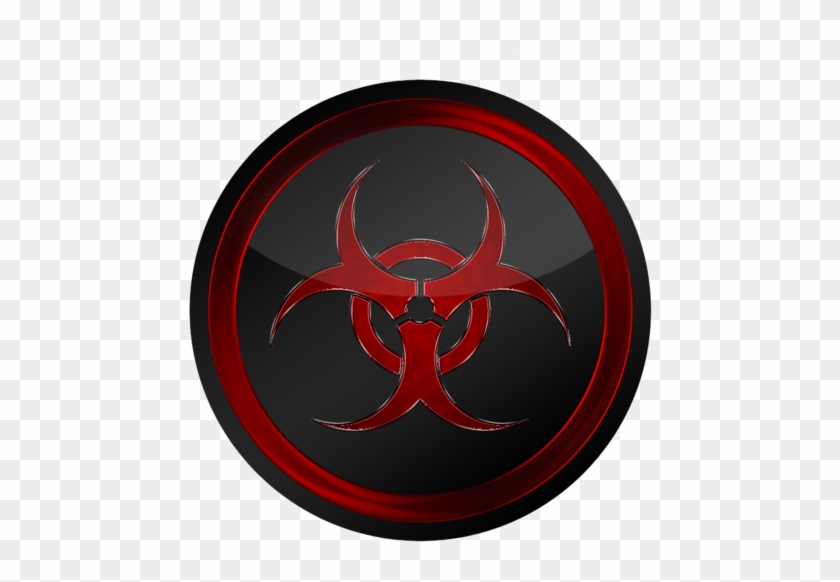 Biohazard Logo By Bigburgy On Clipart Library - Biohazard Logo Red Png #893066