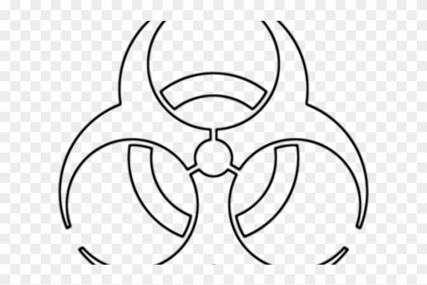 Biohazard Symbol Clipart Official - Simbolo De Riesgo Biologico #893109