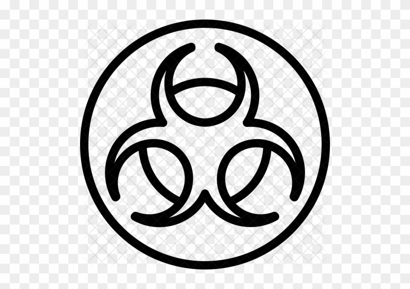 Biohazard Icon - Biological Hazard #893127