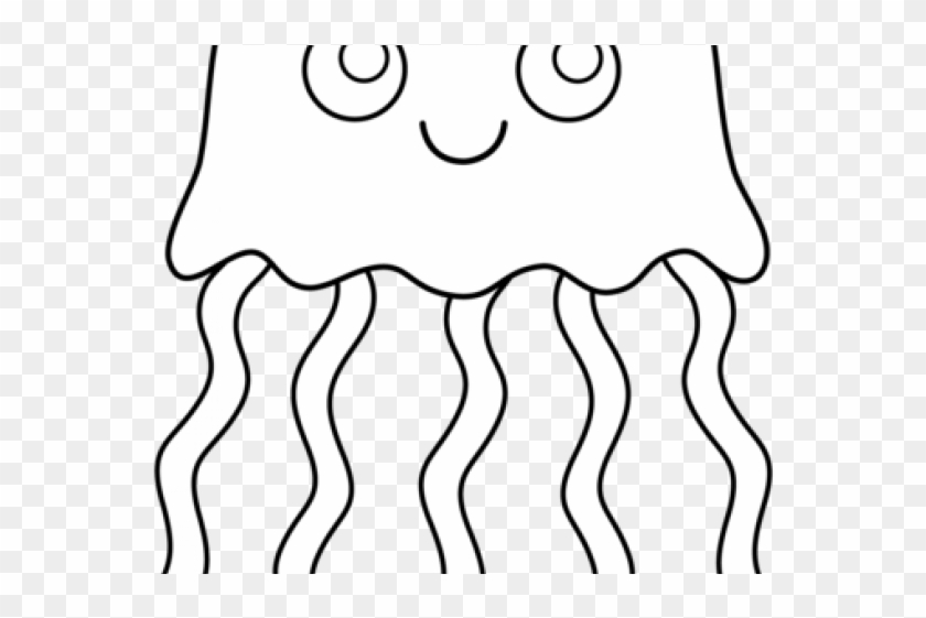 Jellyfish Clipart Draw - Drawing #893251