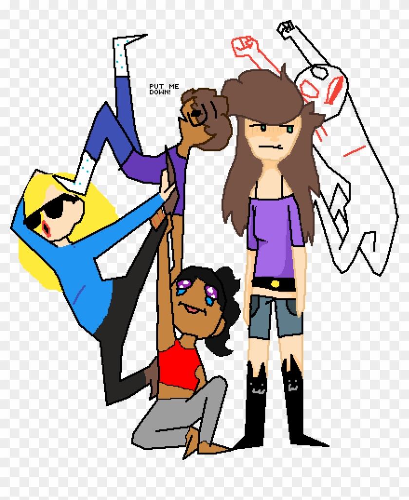 Hip Hop Crew - Cartoon #893259