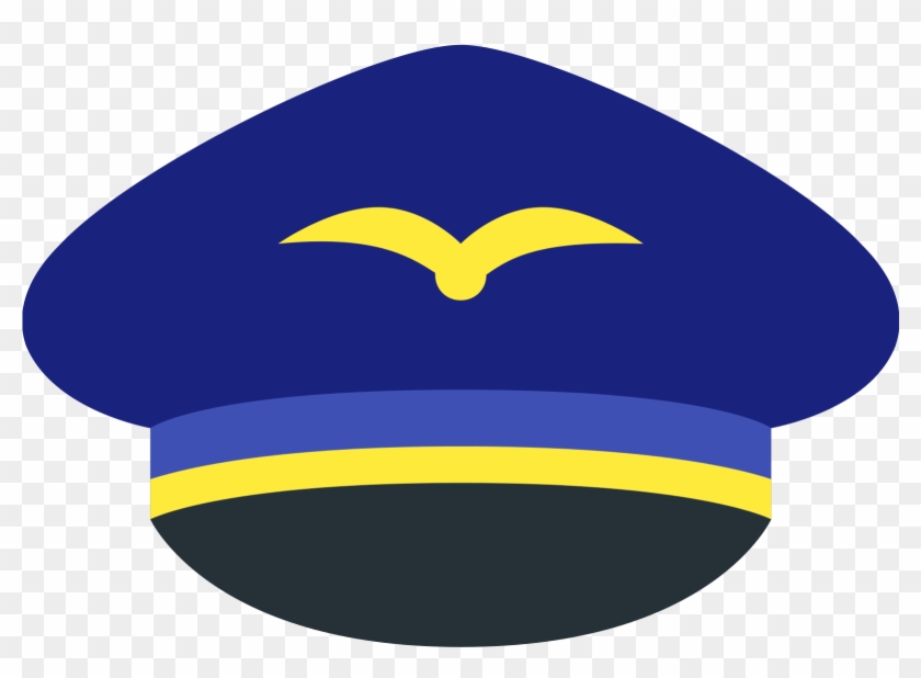 Pilot Clipart Icon - Pilot Hat Png #893356