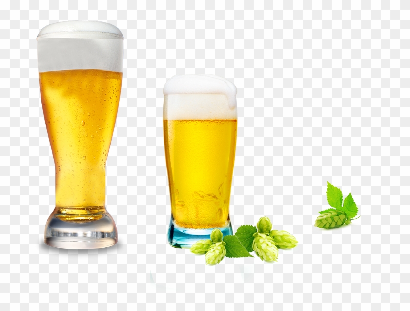 Lager Wheat Beer Cup Drink Draught Beer - Cup Of Beer Png #893430