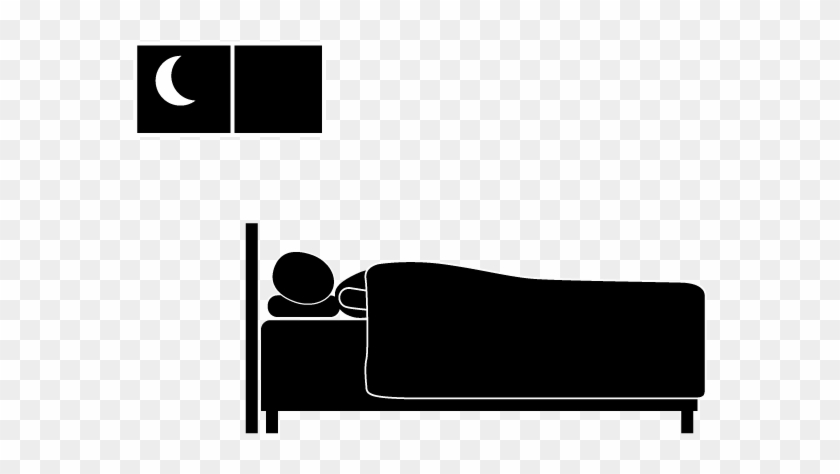 School And Study - Sleeping In Bed Pictogram #893433