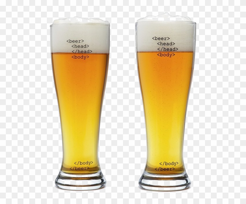 Donate A Beer To Open Radio Directory Team - Html Beer Glasses - Set Of 2 #893556