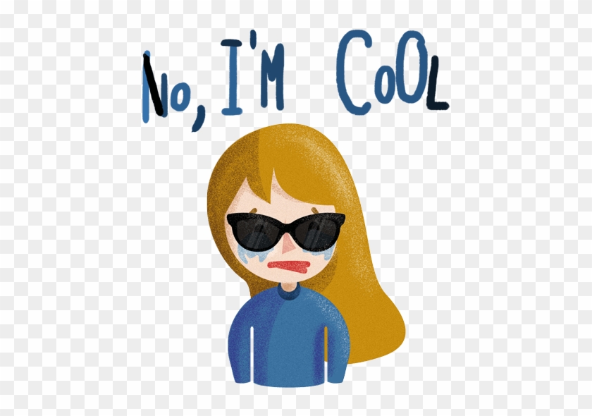 Girl Problems Stickers Messages Sticker-2 - Cartoon #893660