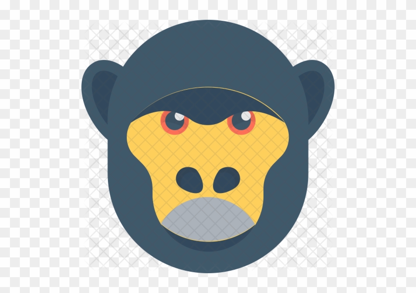 Gorilla Icon - Stock Illustration #893775