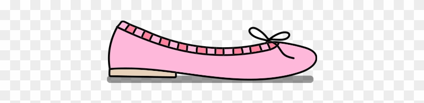 Shoe Clipart Flat Shoe - Ballet Flat #893783