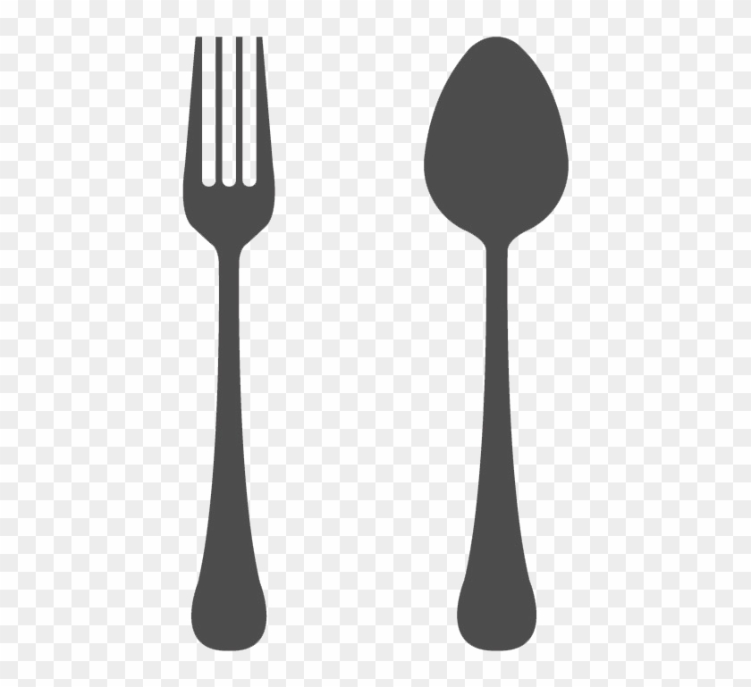 Spoon Clipart Transparent Background - Fork And Spoon Vector Png #893928