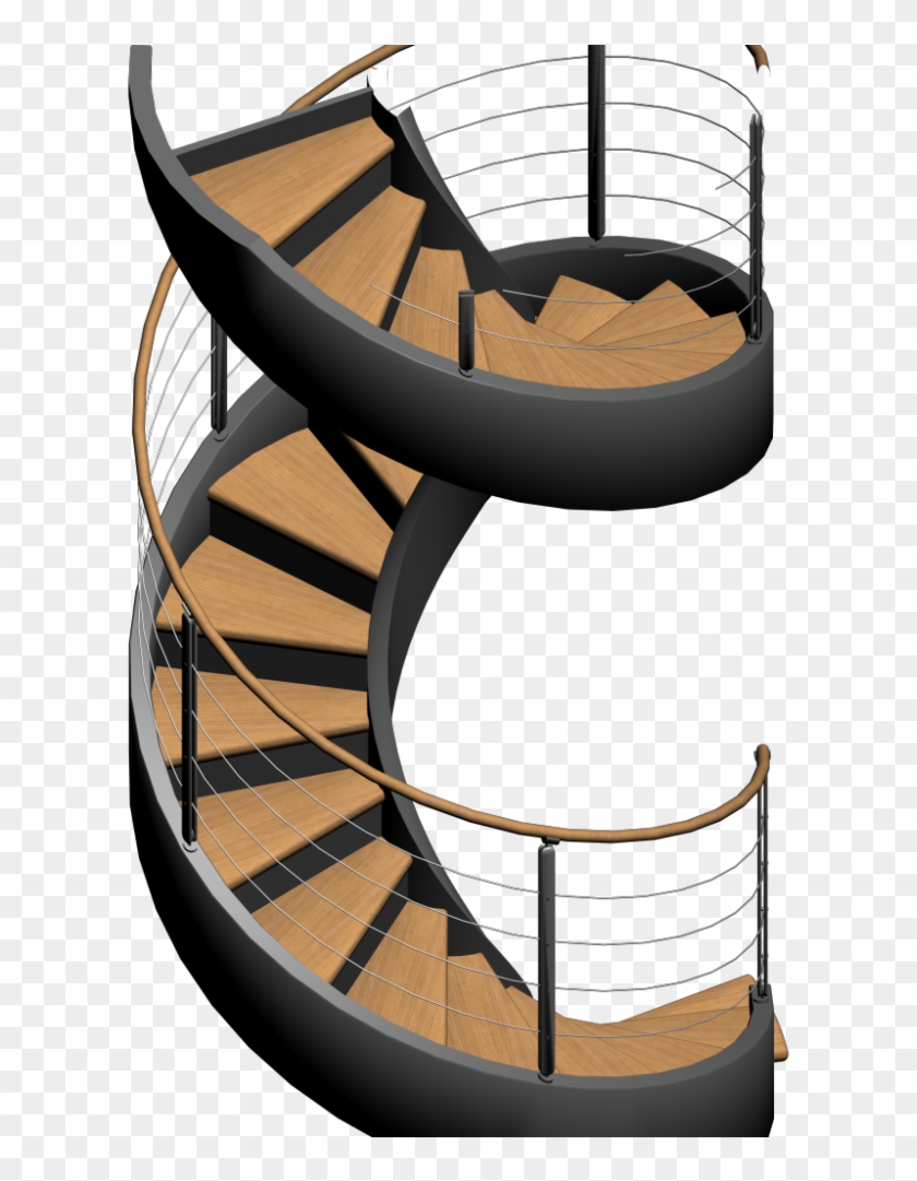 Clipart Stairs - Spiral #893932