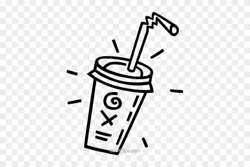 Soft Drink Royalty Free Vector Clip Art Illustration - Drink #893949