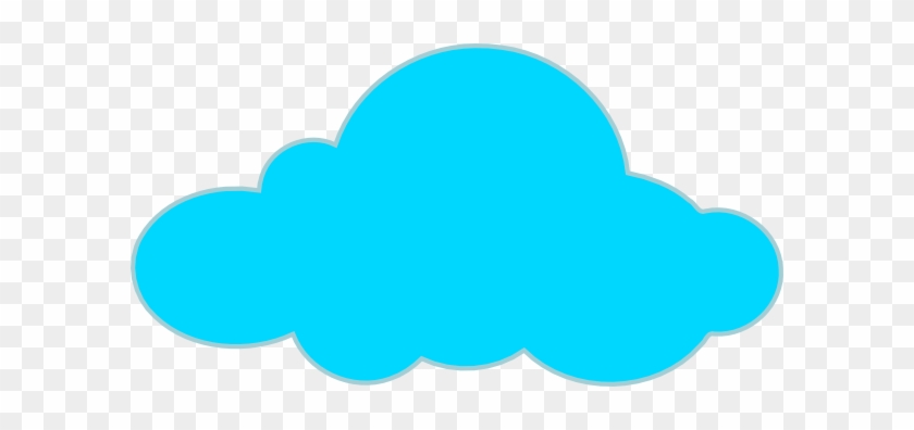 Cloudy Clip Art At Clker - Cloud Cartoon Clipart #894002