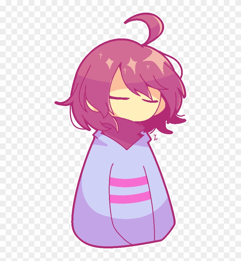 Undertale Deviantart Drawing Work Of Art - Frisk Pink #894160